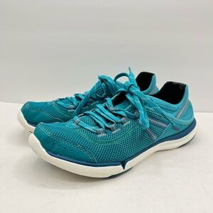 Teva Women’s Size 7 Evo Light Athletic Sneakers Turquoise